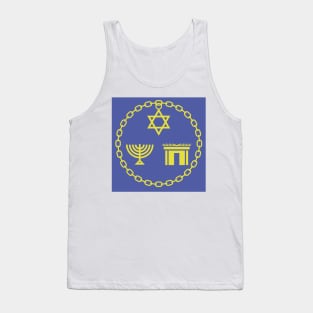 Riding with the Rabbi Trilogy Tank Top